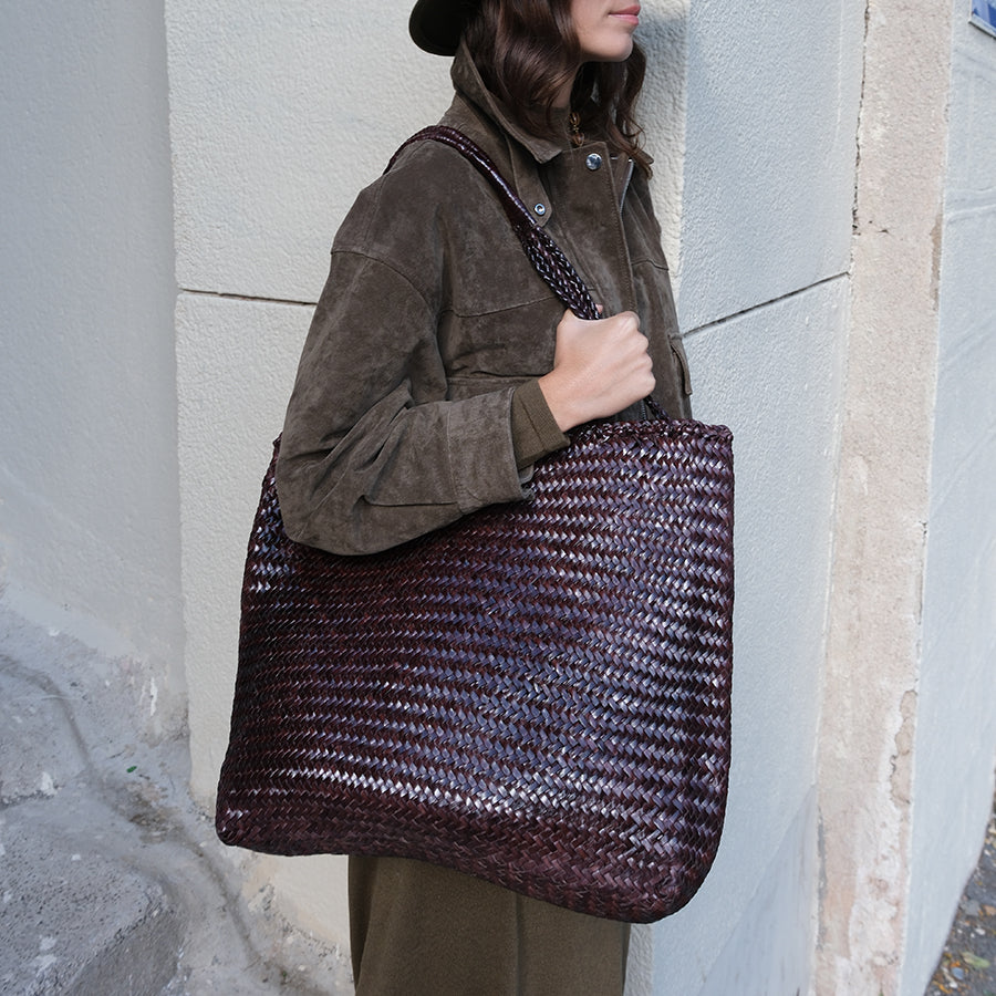 Sac Panier Frida XXL - Chocolat