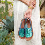 Sandales Frida - Blue Mermaid