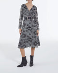 The Kooples - Robe Longue Imprimé Bandana - Femme