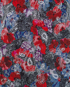 The Kooples - Robe Courte En Soie Imprimé Fleuri - Femme