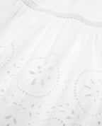 The Kooples - Robe Dentelle Blanche Longue Sans Manches - Femme