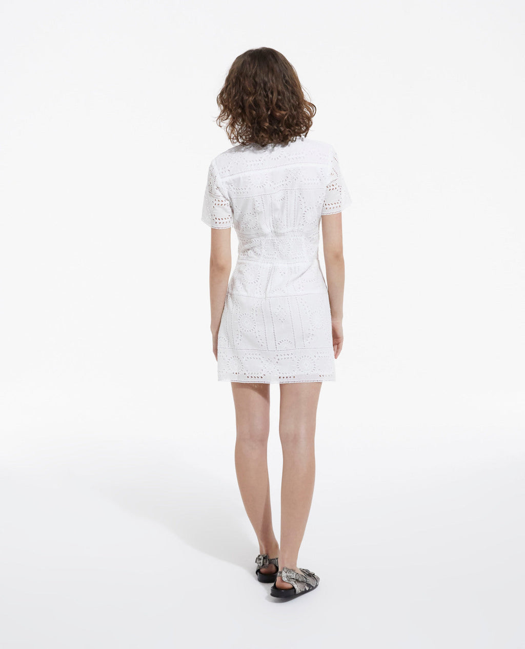 The Kooples - Robe - Blanc - Femme