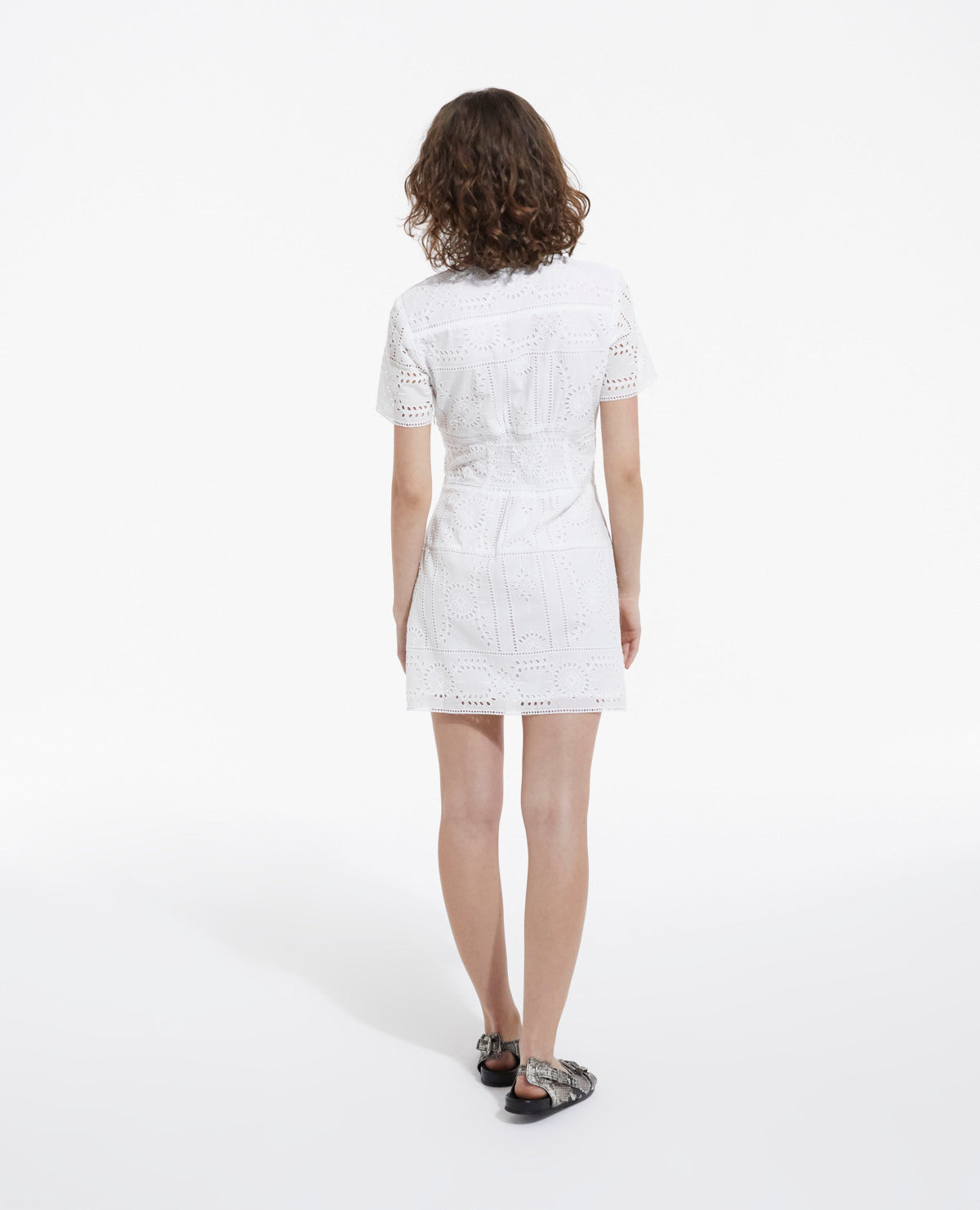 The Kooples - Robe - Blanc - Femme