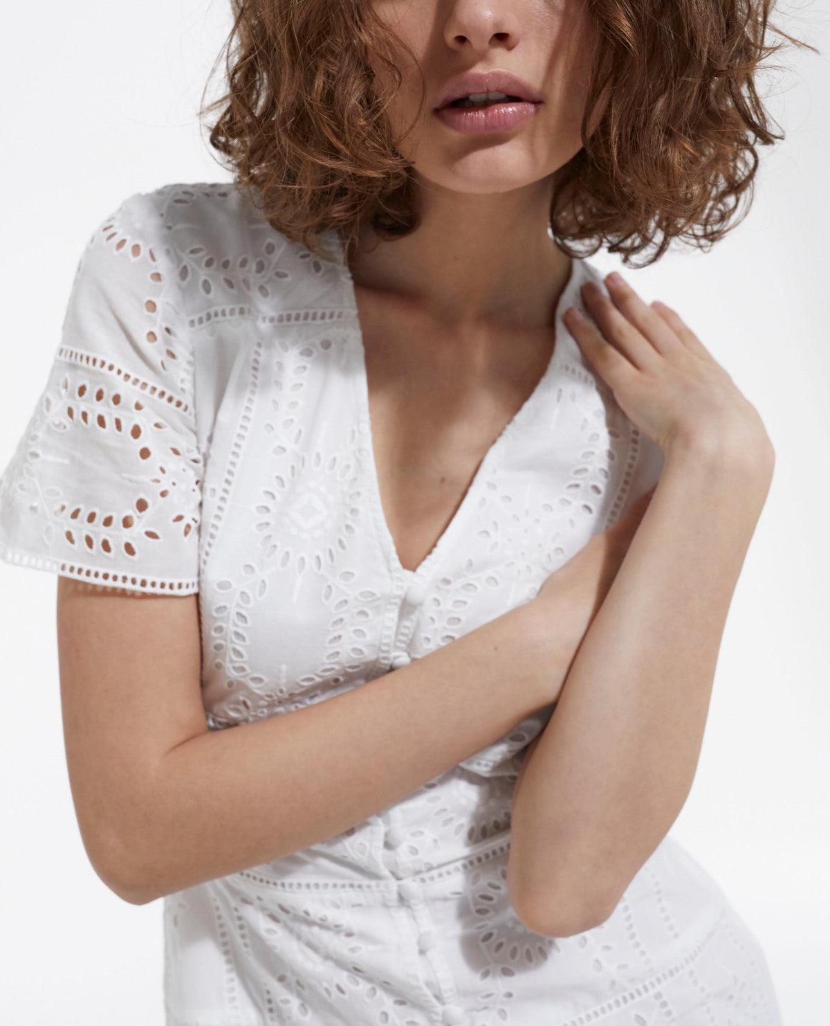 The Kooples - Robe - Blanc - Femme