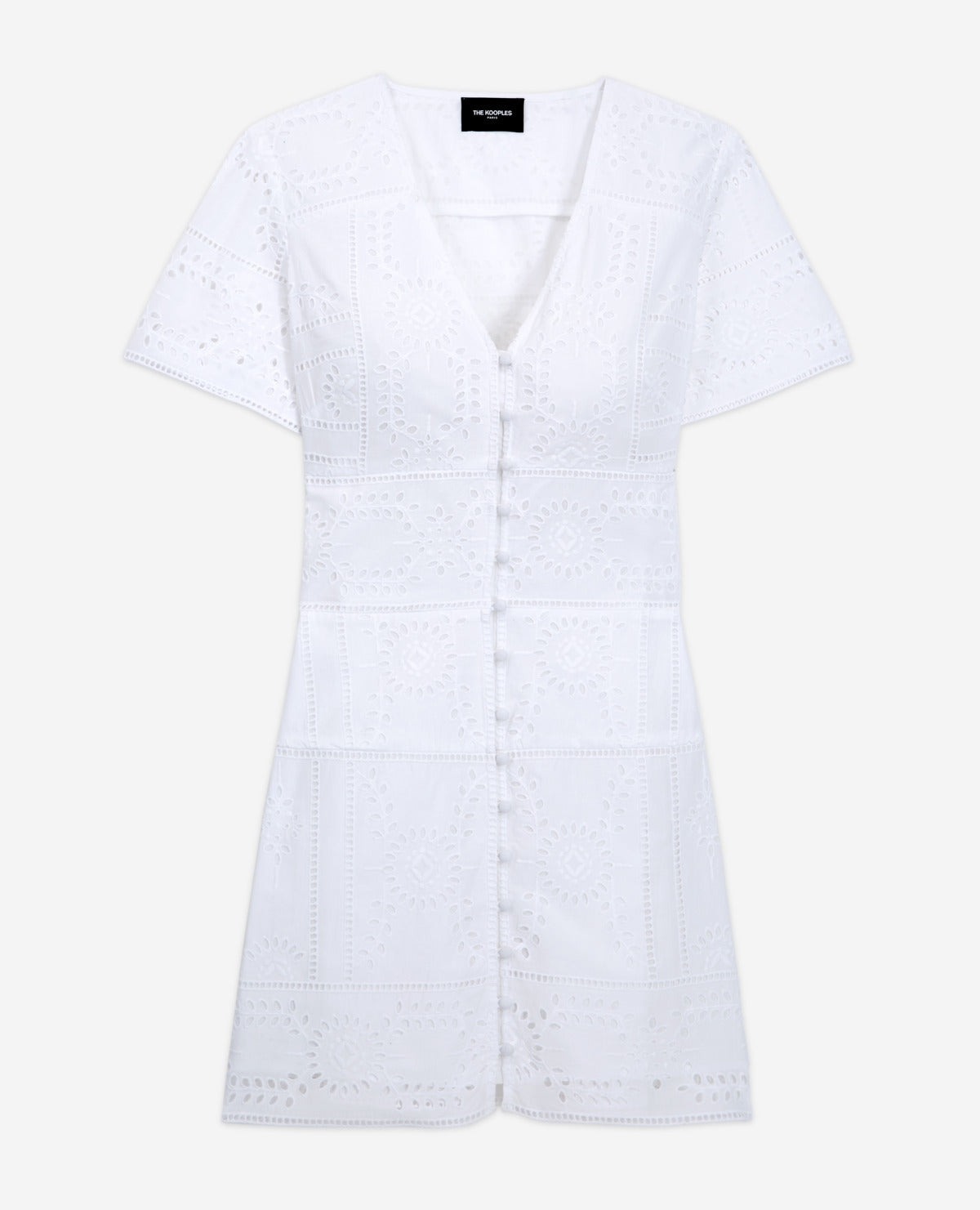 The Kooples - Robe - Blanc - Femme