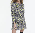 The Kooples - Robe Patineuse - Blanc Et Noir - Femme