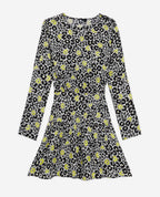 The Kooples - Robe Patineuse - Blanc Et Noir - Femme