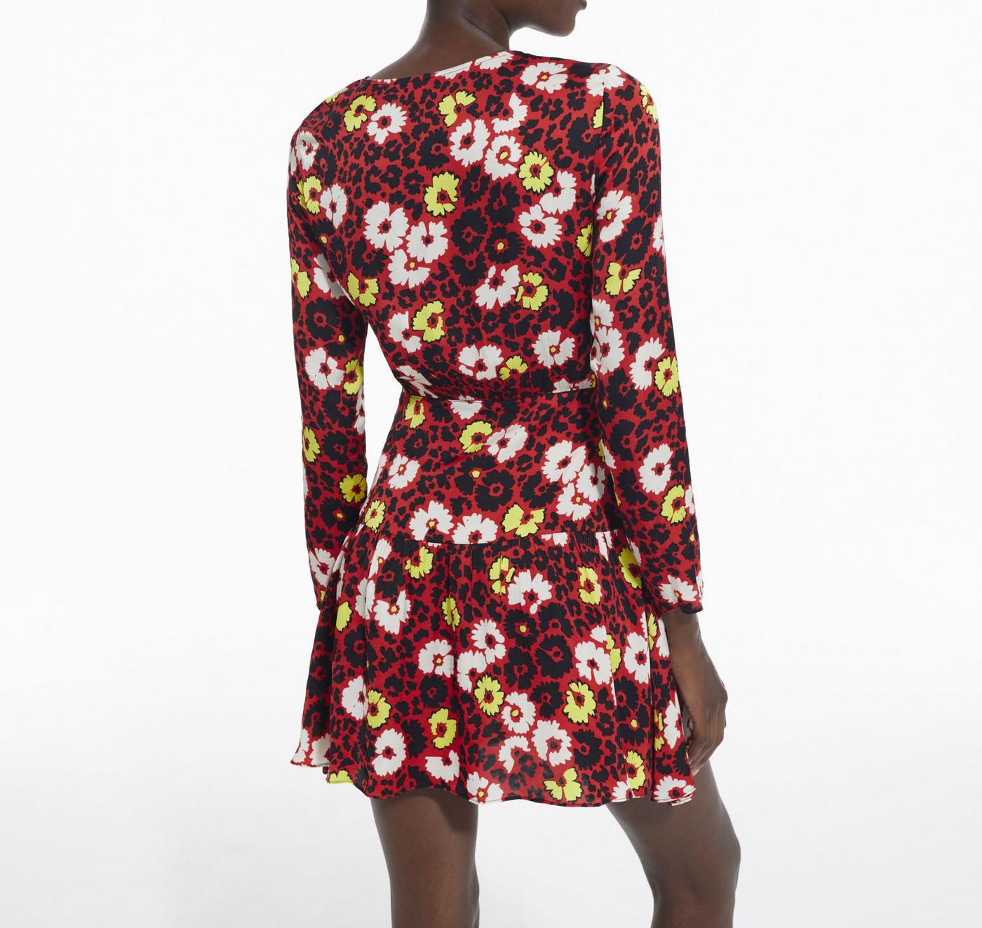 The Kooples - Robe Patineuse - Rouge - Femme
