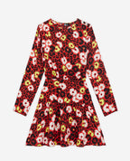 The Kooples - Robe Patineuse - Rouge - Femme