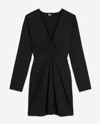 The Kooples - Robe Patineuse - Noir - Probleme Modele - Femme