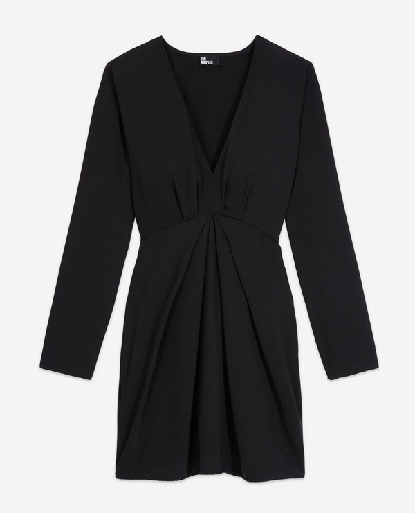 The Kooples - Robe Patineuse - Noir - Probleme Modele - Femme
