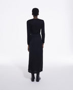 The Kooples - Robe Longue - Noir - Femme