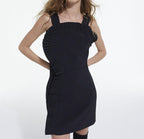 The Kooples - Robe Fourreau - Noir - Femme