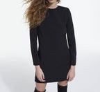The Kooples - Robe Droite - Noir - Femme