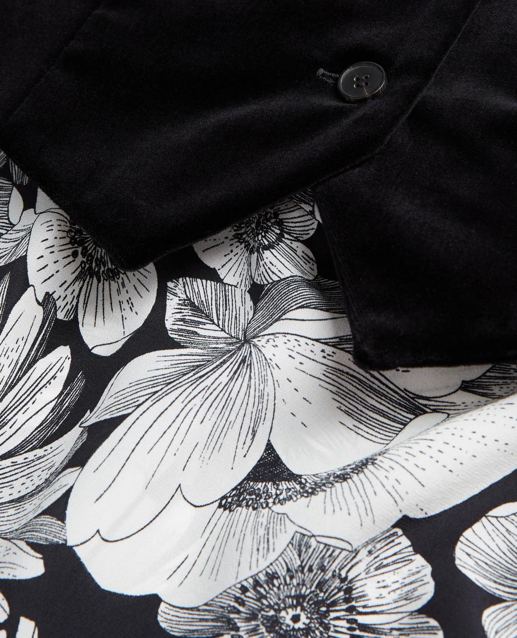 The Kooples - Robe Trompe-L’Œil En Soie - Noir - Femme