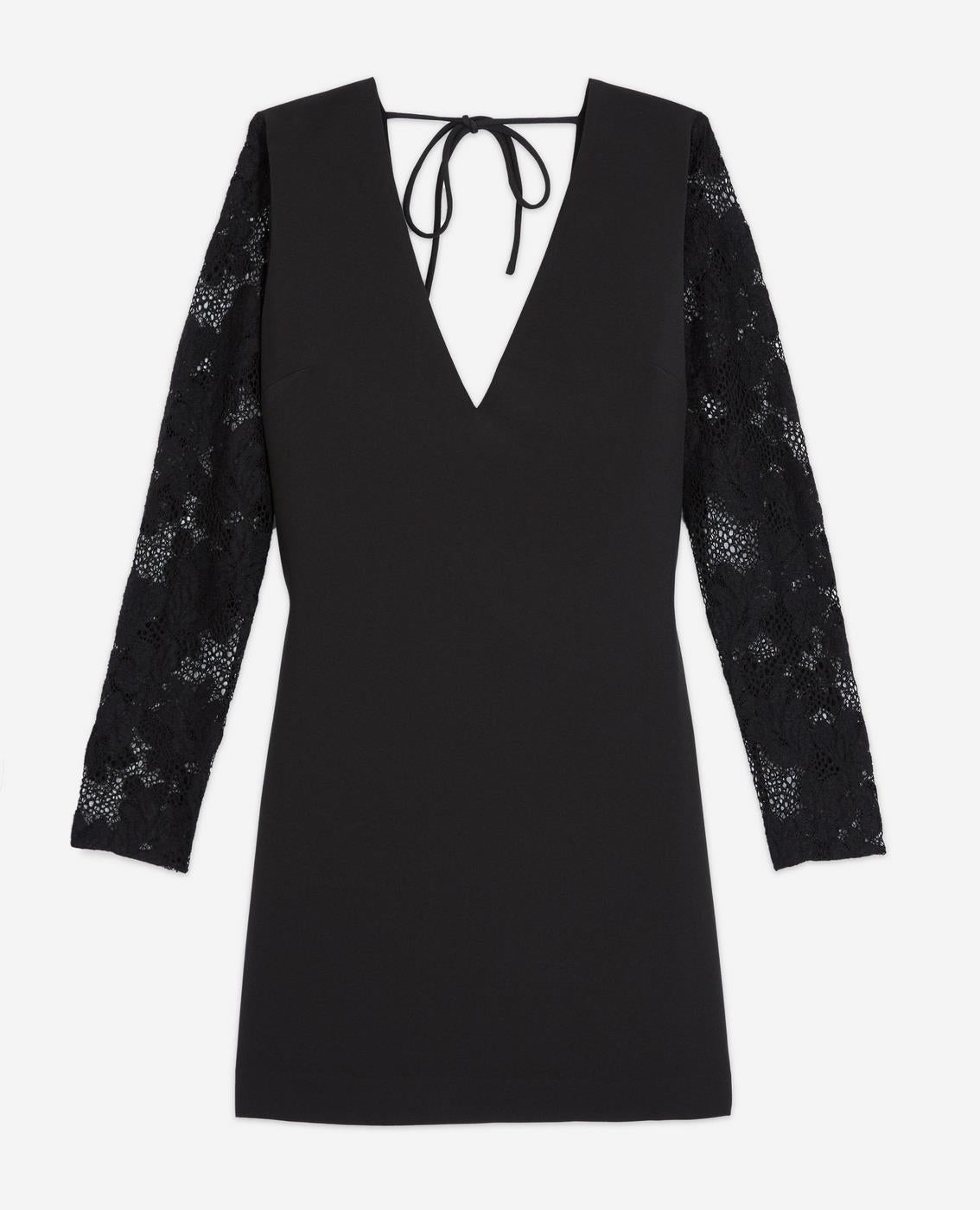 Robe Droite - Bleu Marine - Femme
