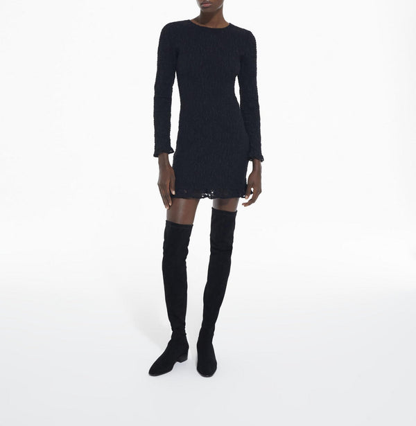 The Kooples - Robe Fourreau - Noir - Femme