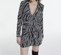 The Kooples - Robe Droite - Noir - Femme
