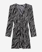 The Kooples - Robe Droite - Noir - Femme