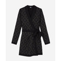 The Kooples - Robe Portefeuille - Noir - Femme