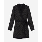 The Kooples - Robe Portefeuille - Noir - Femme