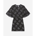 The Kooples - Robe Fourreau - Noir - Femme