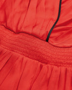 The Kooples - Robe Longue - Rouge - Femme