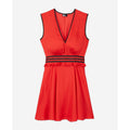 The Kooples - Robe Patineuse - Rouge - Femme