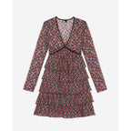 The Kooples - Robe Volantée - Multicolore - Femme