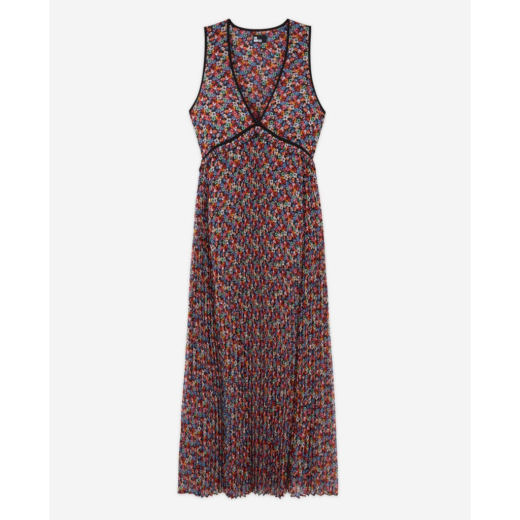 The Kooples - Robe Plissée - Multicolore - Femme