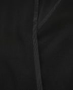 The Kooples - Robe Courte Croisée Noire - Femme