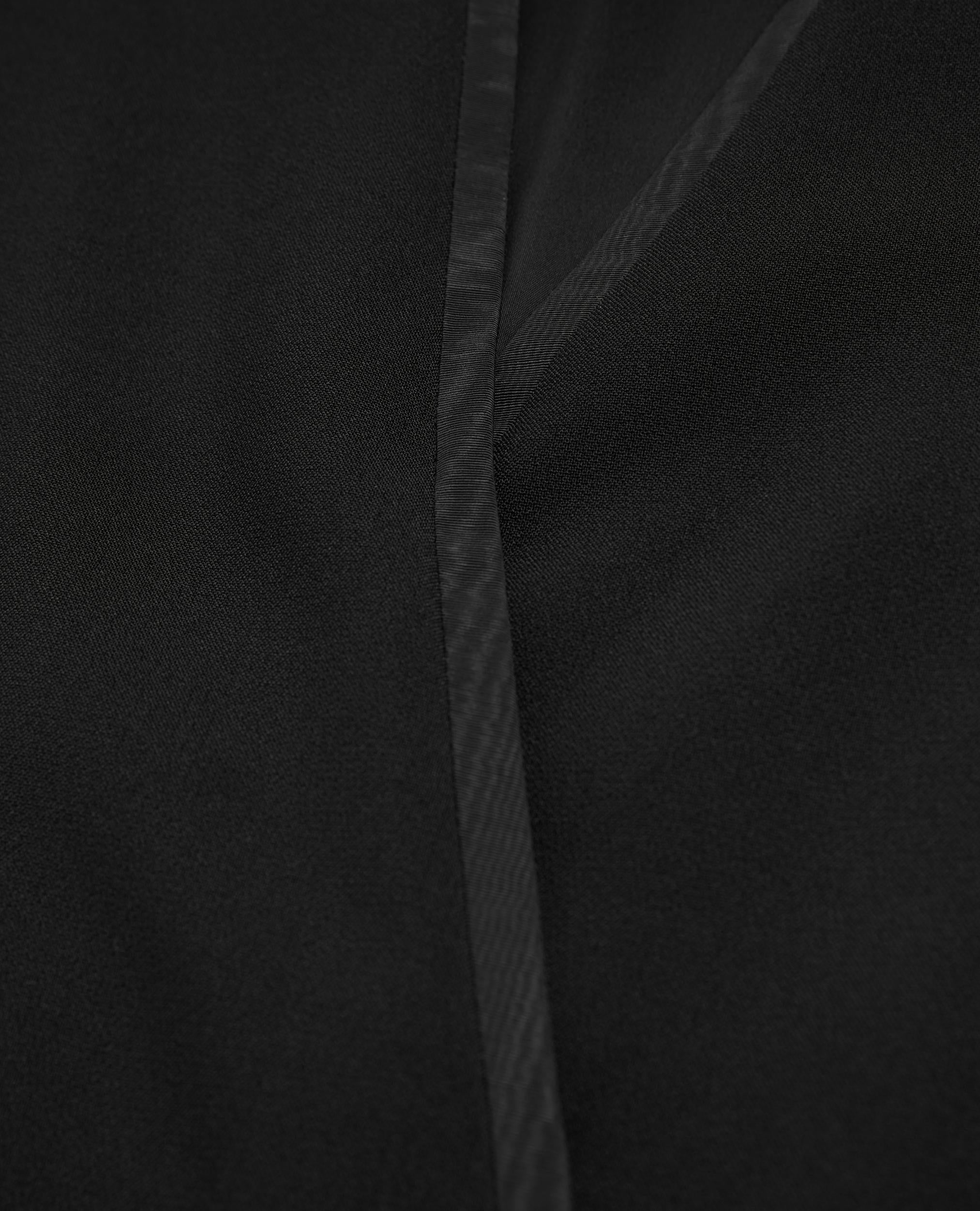 The Kooples - Robe Courte Croisée Noire - Femme