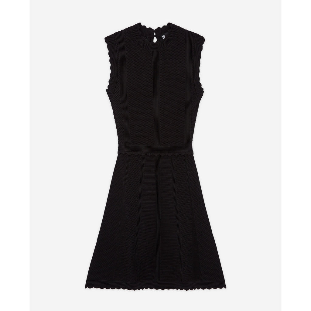 The Kooples - Robe Patineuse - Noir - Femme