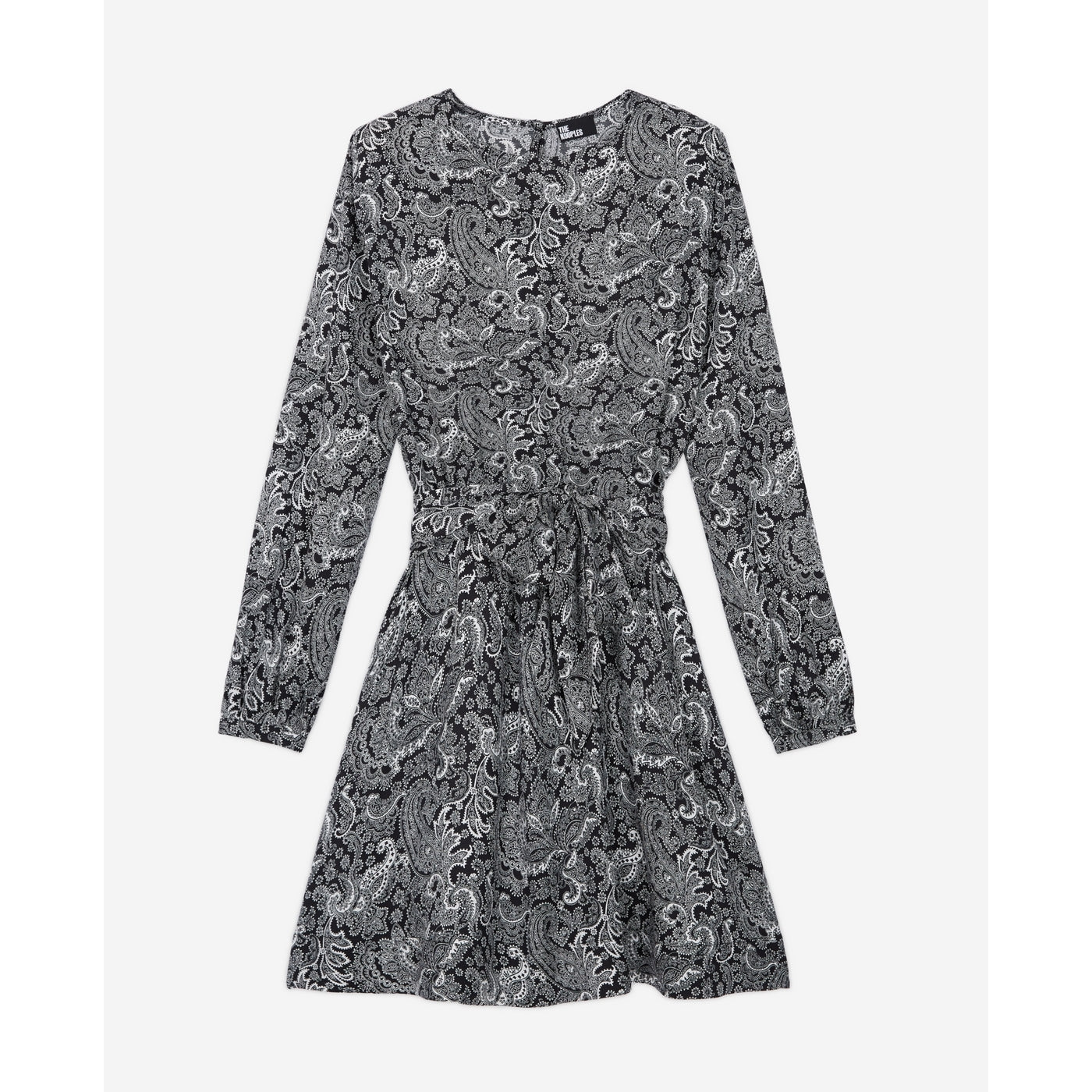 The Kooples - Robe Patineuse - Noir Et Blanc - Femme
