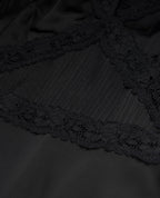 The Kooples - Robe Longue Mc Haut Dentelle - Femme