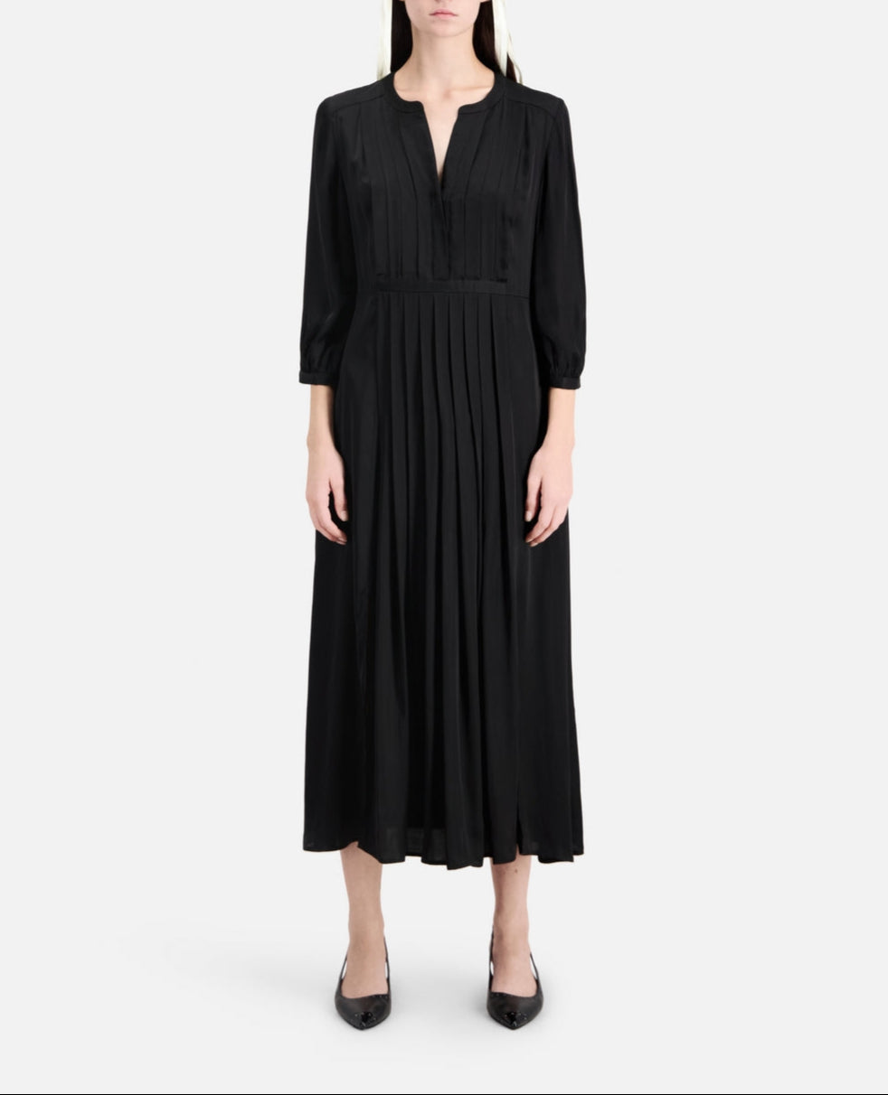 The Kooples - Robe Longue - Noir - Femme