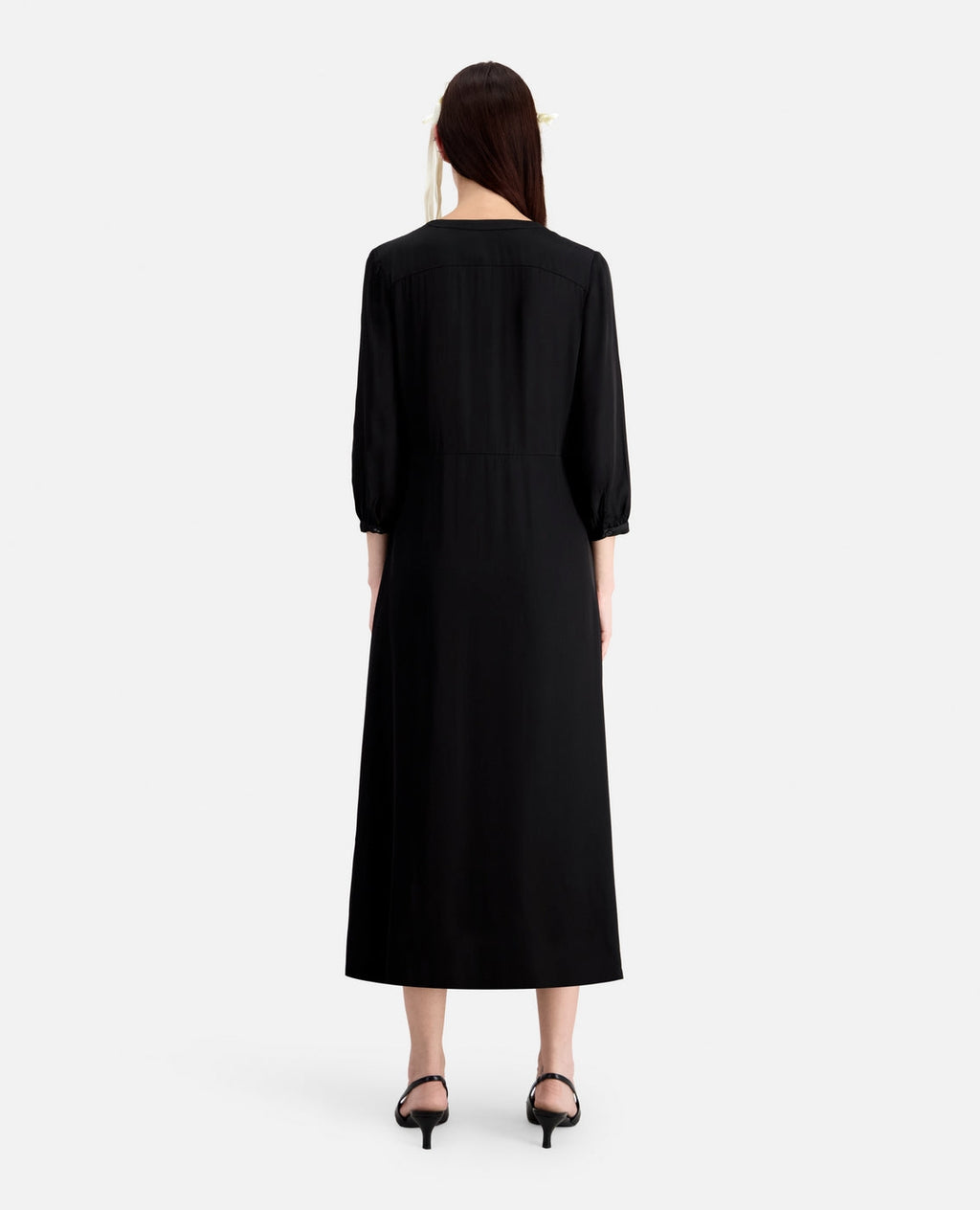 The Kooples - Robe Longue - Noir - Femme