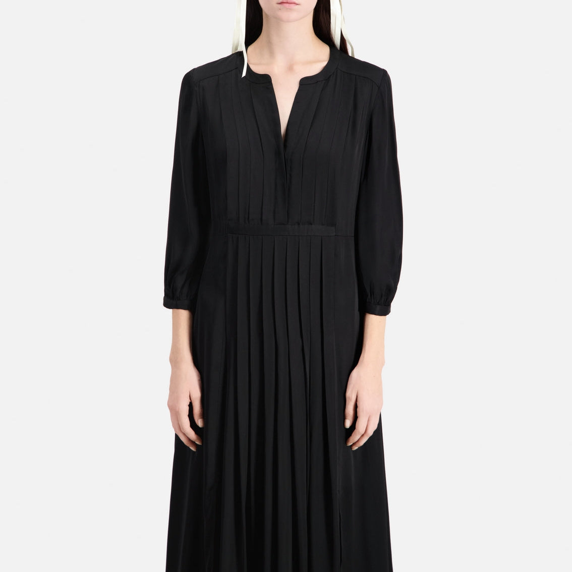 The Kooples - Robe Longue - Noir - Femme