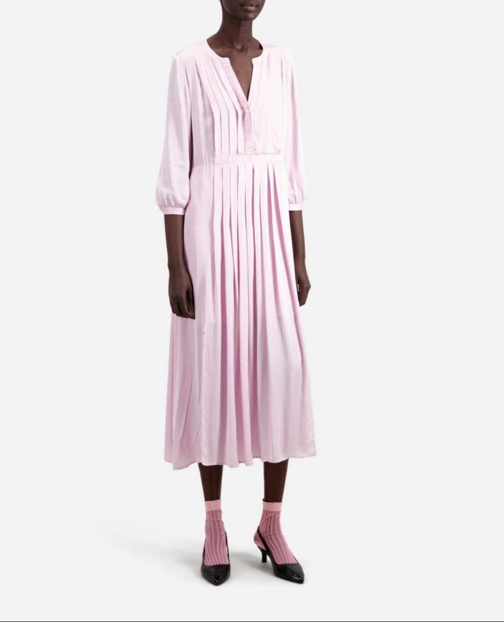 The Kooples - Robe Midi - Rose - Femme
