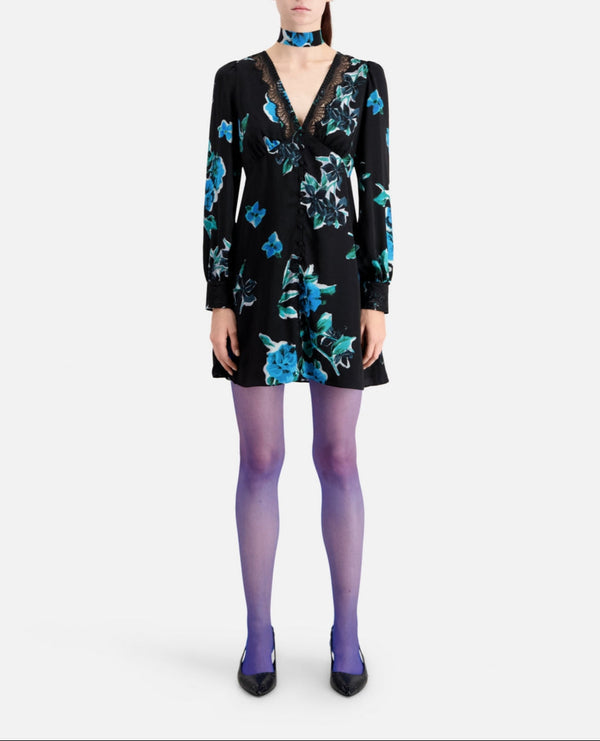 The Kooples - Robe Chemise - Noir - Femme
