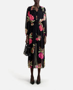 The Kooples - Robe Longue - Noir - Femme