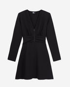 The Kooples - Robe Patineuse - Noir - Femme