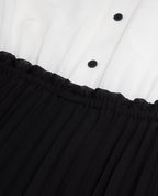 The Kooples - Robe Trompe-L’Œil En Soie – Blanc - Femme