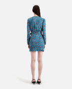 The Kooples - Robe Patineuse - Bleu - Femme