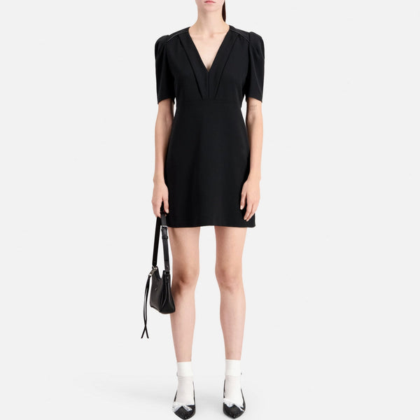 The Kooples - Robe Patineuse - Noir - Femme