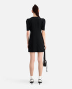The Kooples - Robe Patineuse - Noir - Femme