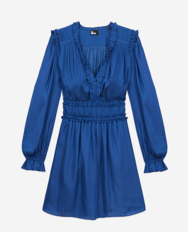 The Kooples - Robe Courte Plissee - Femme