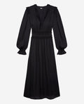 The Kooples - Robe Longue - Noir - Femme