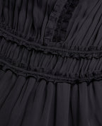 The Kooples - Robe Longue - Noir - Femme