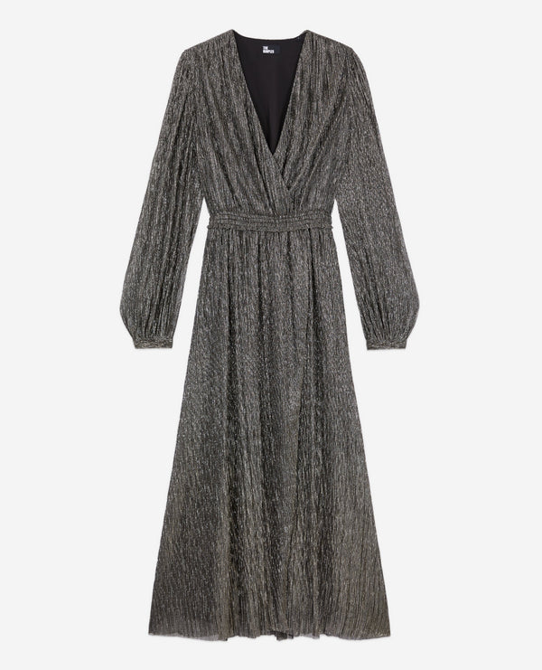 The Kooples - Robe Longue - Gris - Femme